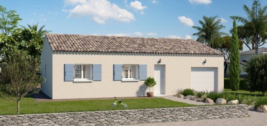 Maison neuve à Saze, Occitanie