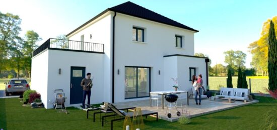 Maison neuve à Val-de-Reuil, Normandie