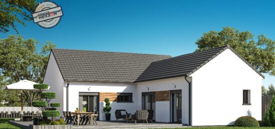 Maison neuve à La Saussaye, Normandie