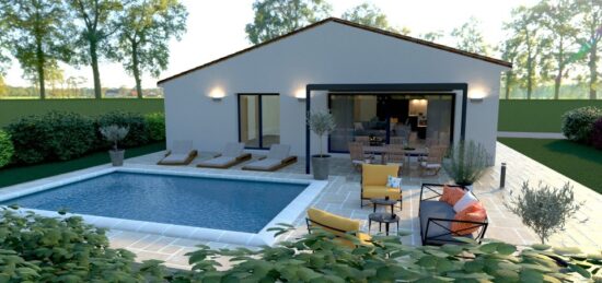 Maison neuve à Villeneuve-la-Rivière, Occitanie
