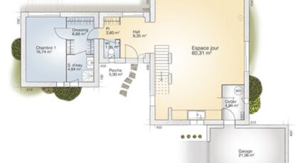 Pouzolles Maison neuve - 2580073-269069_plan-maison-la-villa-170-design-rdc.jpg Maisons Balency