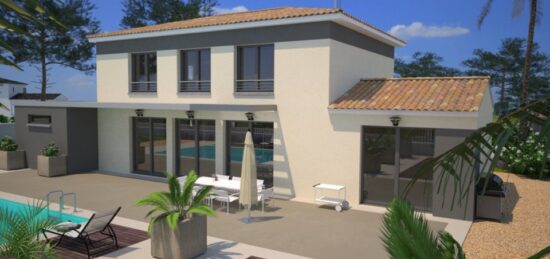 Maison neuve à Montfaucon, Occitanie