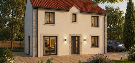 Maison neuve à Melun, Île-de-France