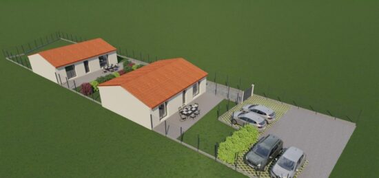 Maison neuve à Céret, Occitanie