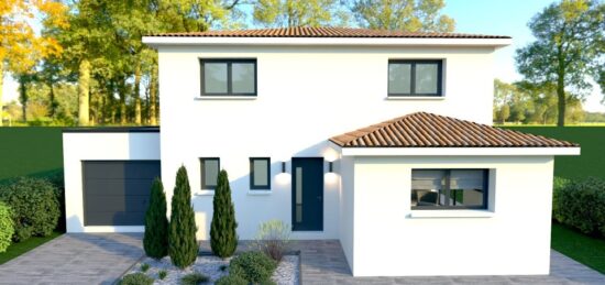 Maison neuve à Villeneuve-la-Rivière, Occitanie