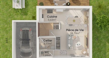 Bretteville-sur-Laize Maison neuve - 2625537-4586modele920210617VRWMb.jpeg Maisons Balency