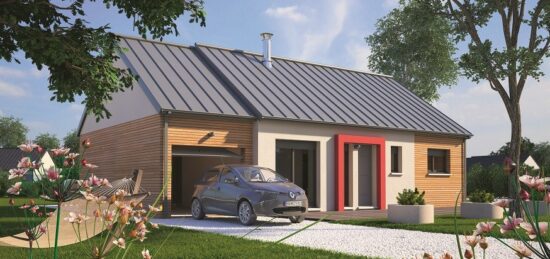 Maison neuve à Lesches, Île-de-France