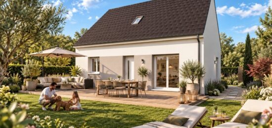Maison neuve à Gaillon, Normandie