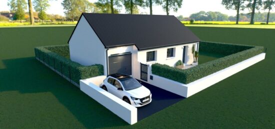 Maison neuve à Hottot-les-Bagues, Normandie