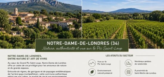 Terrain à bâtir à Notre-Dame-de-Londres, Occitanie
