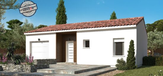 Maison neuve à Lecques, Occitanie