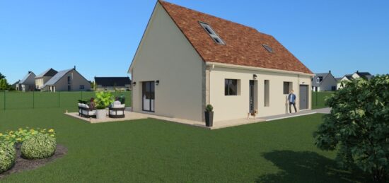 Maison neuve à Émalleville, Normandie