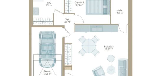 Maison neuve à , Seine-Maritime